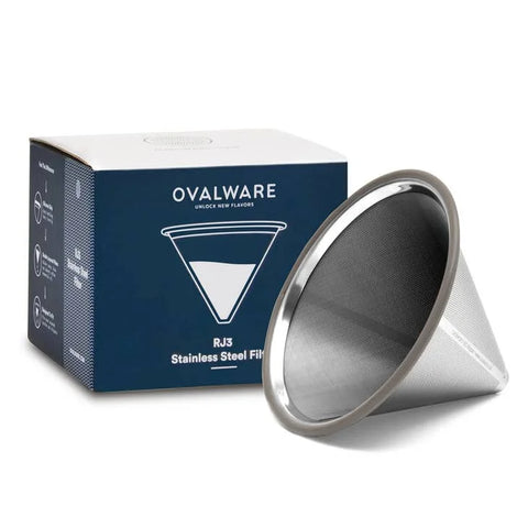 Stainless Steel Coffee Filter- Ovalware